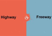 Difference between highway and freeway Difference between highway and freeway